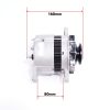 Alternador Yanmar 1GM10 | 2GM20 | 3GM | 3HM | 3JH | 4JH – 12V 40A
