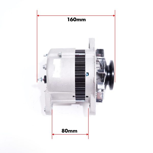 Alternador Yanmar 1GM10 | 2GM20 | 3GM | 3HM | 3JH | 4JH – 12V 40A