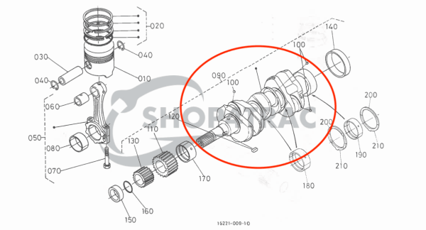 Cigüeñal Beta Marine Beta 30 – Nanni N3.30