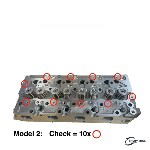 Culata Beta Marine Beta 50 – Nanni N4.50 (inyección indirecta / IDI, tipo 2)