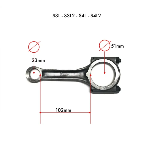 Biela Solé Diesel Mini 33 | Mini 44 | Mini 55 – Vetus M4.15 | M4.17 – Craftsman Marine CM4.42 – JF Marine Power JF10 | JF15