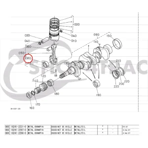 Cojinete de biela Beta Marine Beta 30 | Beta 38 – Nanni N3.30 | N4.38