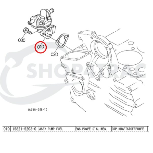 Bomba de Combustible Beta Marine Beta 16 – Phasor K2-4.5