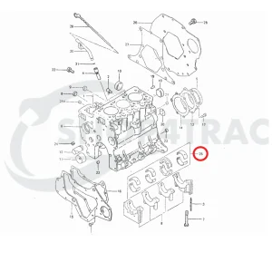Juego de Cojinetes Principales Solé Diesel Mini 33 – JF Marine Power JF10