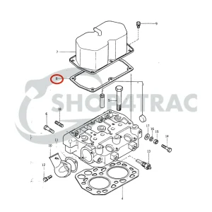 Junta de la tapa de balancines Solé Diesel Mini 18