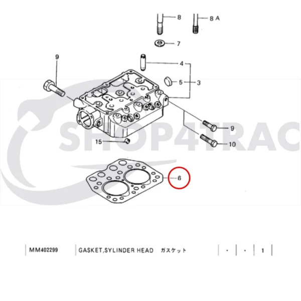 Junta de culata Solé Diesel Mini 14
