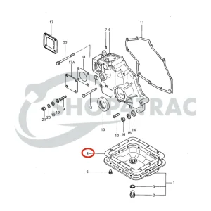 Junta de cárter de aceite Solé Diesel Mini 14
