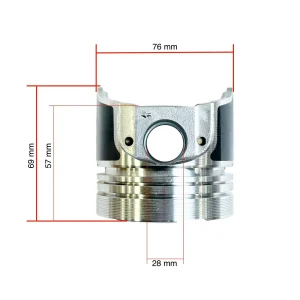 Pistón Beta Marine Beta 28 – Universal M-25XPB