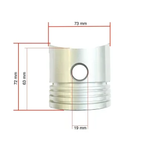 Pistón Solé Diesel Mini 23 | Mini 34 – Vetus M3.10 – Meiki M3DM | M4DM
