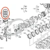 Aros de pistón Beta Marine Beta 70T