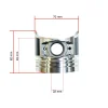 Pistón Yanmar 2YM15 | 3YM20