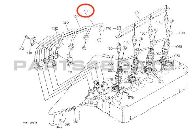 Onderdelentekening SKU-31053