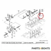 Retén de vástago de válvula (klepseal) – Beta Marine Beta 10/14/20 | Nanni N2.10/N2.14/N3.21