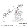 Retenes de vástago de válvula Beta Marine Beta 35 | Beta 38 – Nanni N4.38 – Universal M-35B